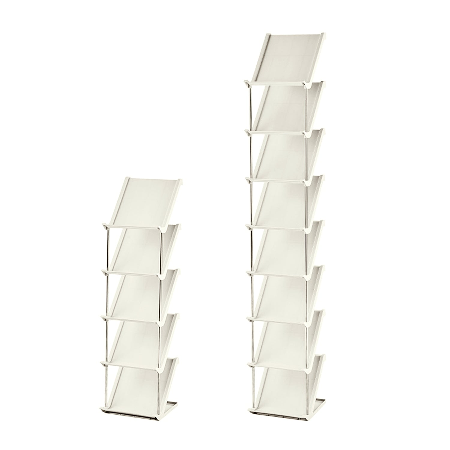 8 Tier Vertical Shoe Rack Narrow Free Standing Storage Organizer for Entryway
