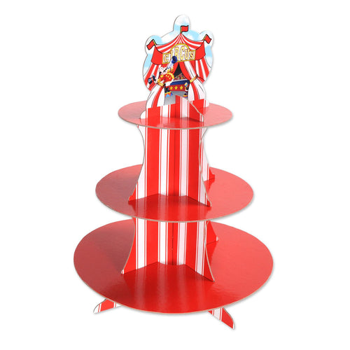 Beistle Circus Tent Cupcake Stand | Party Supply | Decoration