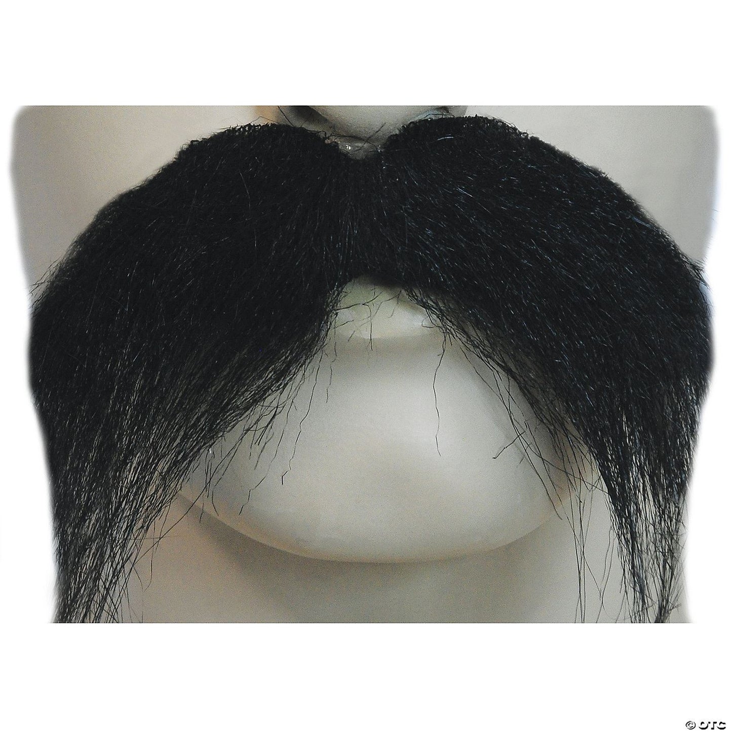 Mens Bargain Santa Mustache | Black