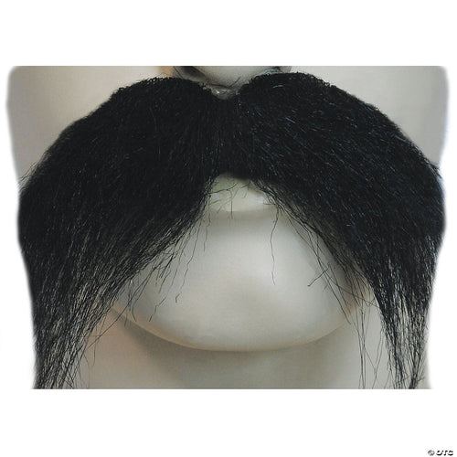 Mens Bargain Santa Mustache | Black
