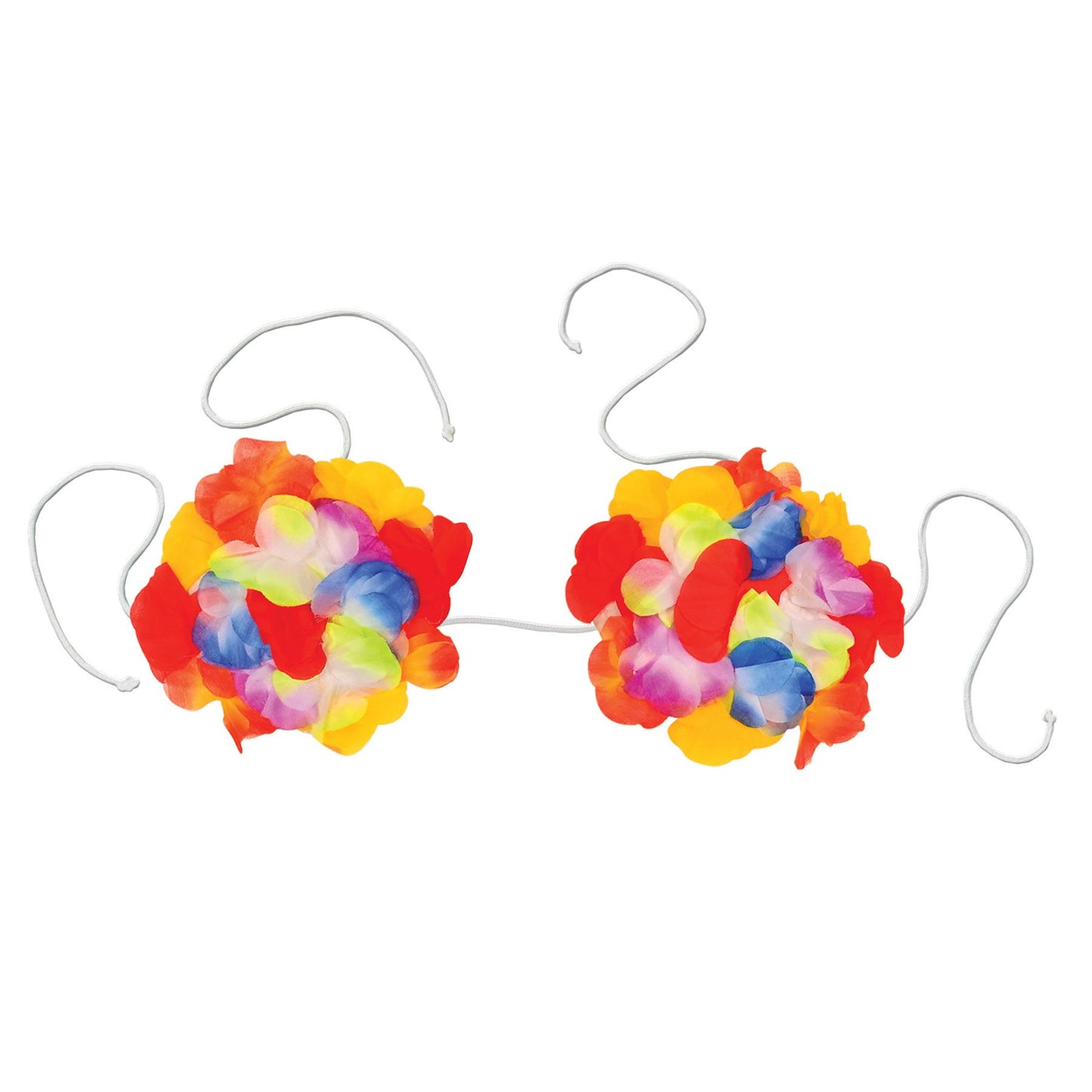 Beistle Floral Bikini Top - Party Supply Decoration for Luau