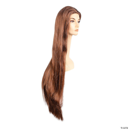 40" Long Straight 1448 Wig Medium Brown Red 30 | Brown/Red