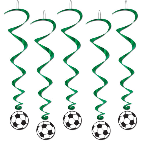 Beistle Soccer Ball Whirls | Party Supply | Decoration