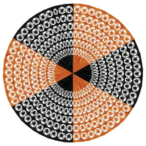 Beistle Spider Jumbo Display Fan - Halloween | Party Supply | Decoration