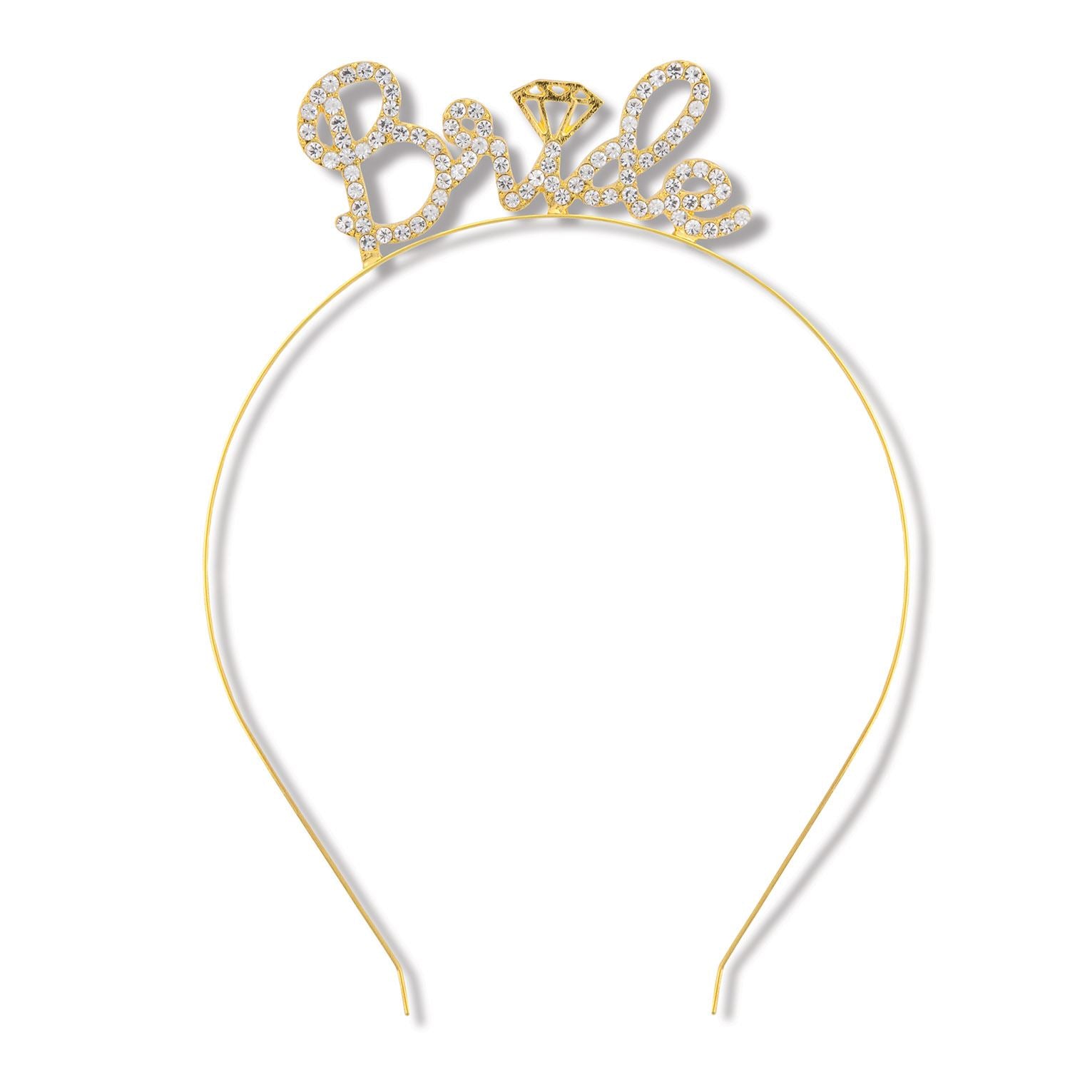 Beistle Rhinestone Bride Headband - Bachelorette | Party Supply | Decoration