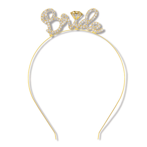 Beistle Rhinestone Bride Headband - Bachelorette | Party Supply | Decoration