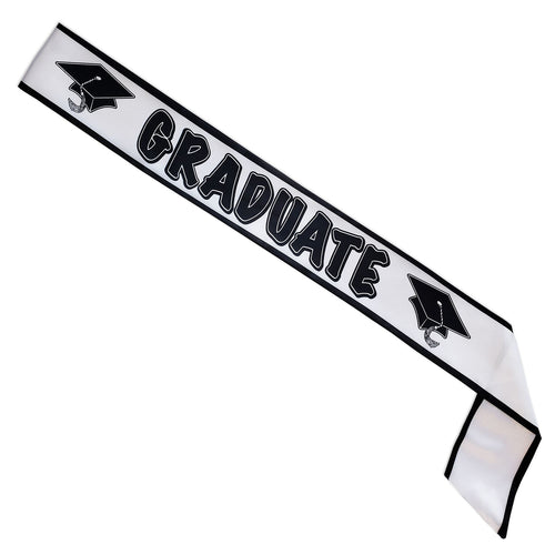 Beistle Graduate Satin Sash - Graduation | Party Supply | Decoration