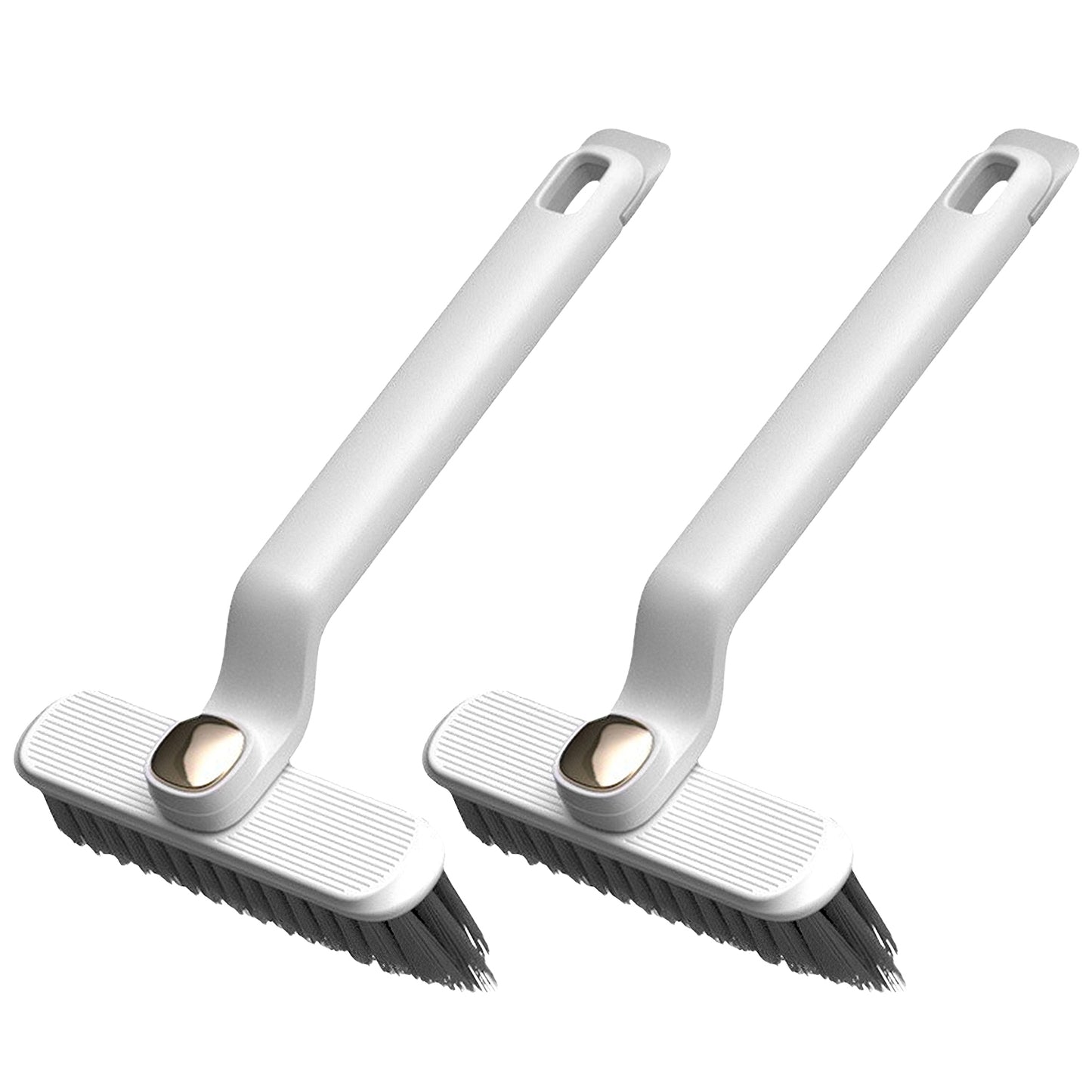 2 Pack Multi-Function Rotating Crevice Cleaning Brush Stiff Bristle Brush G 9480