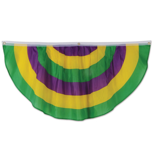 Beistle Mardi Gras All-Weather Fabric Bunting | Party Supply | Decoration