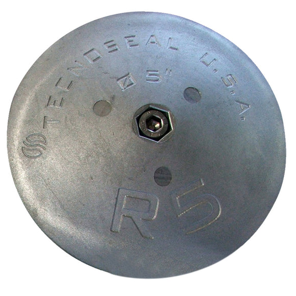 Tecnoseal R5AL Rudder Anode - Aluminum - 5