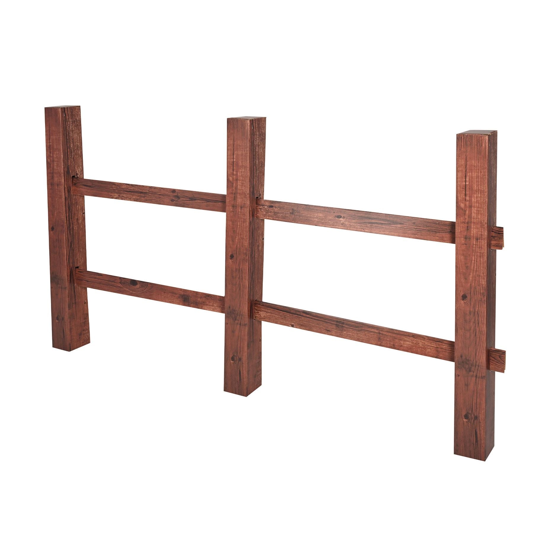 Beistle 3-D Brown Fence Prop - Western | Party Supply | Decoration