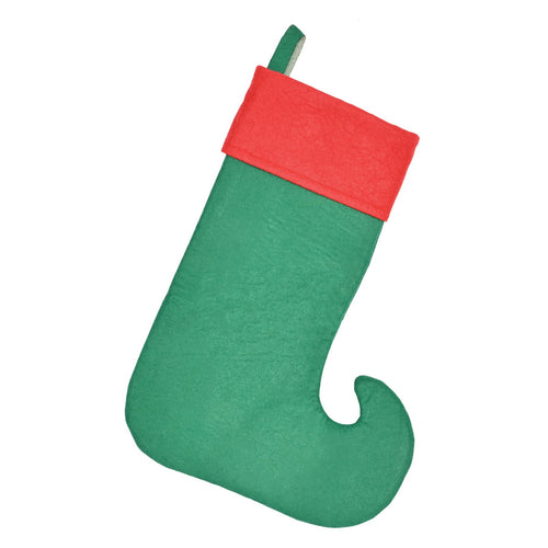 Beistle Felt Elf Stocking - Christmas/Winter | Party Supply | Decoration