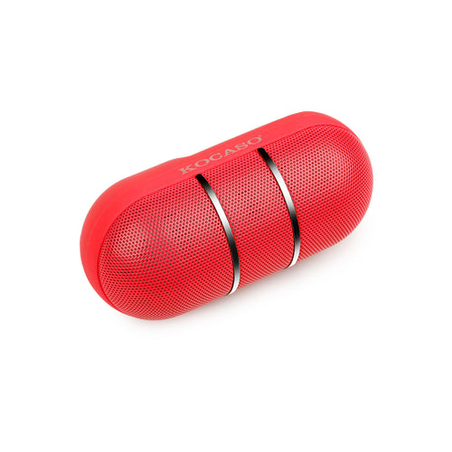 Ultra-Portable Rainbow LED Wireless Speaker - Red Consumer Electronics Speakers