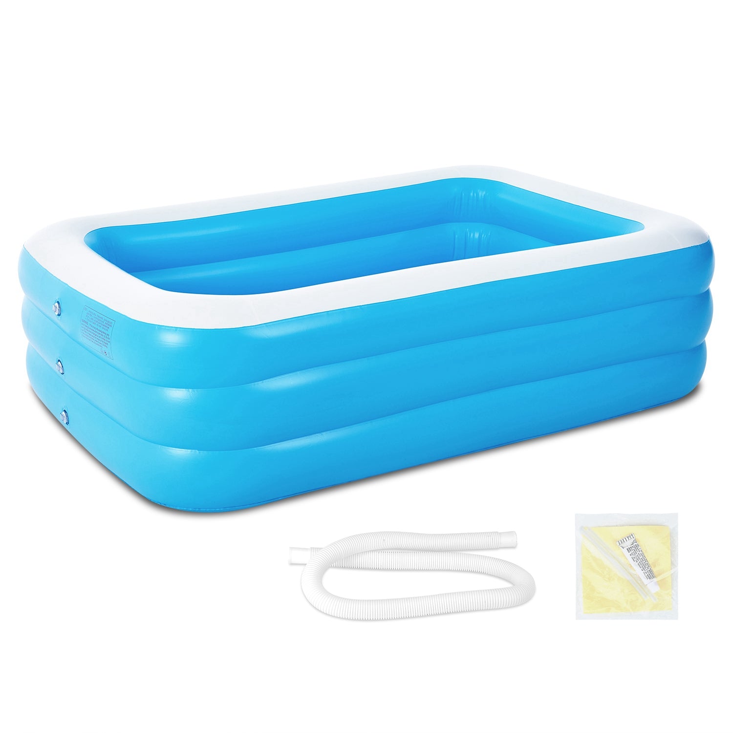 Inflatable Swimming Pools Family Swim Play Center Pool Blow up Kiddie Pool 4354