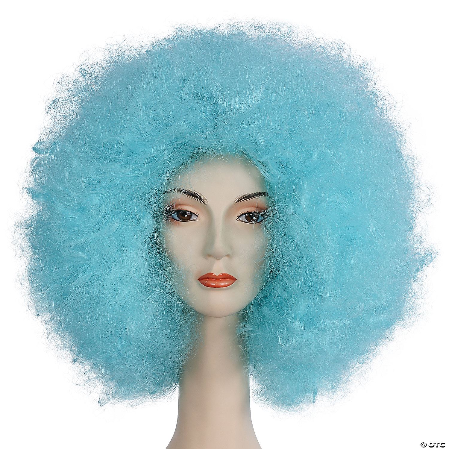 Adults Super Deluxe Afro Wig | Sky