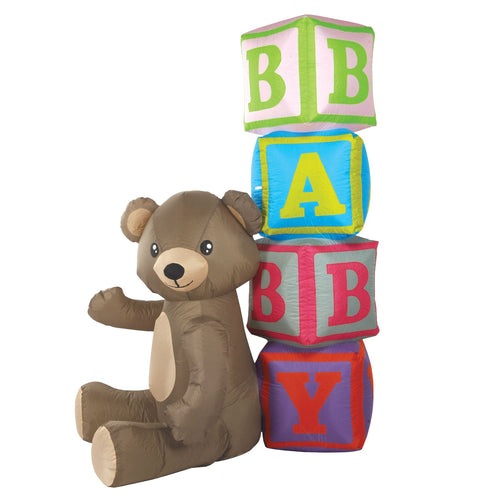 Jumbo Bear & Blocks Inflatable