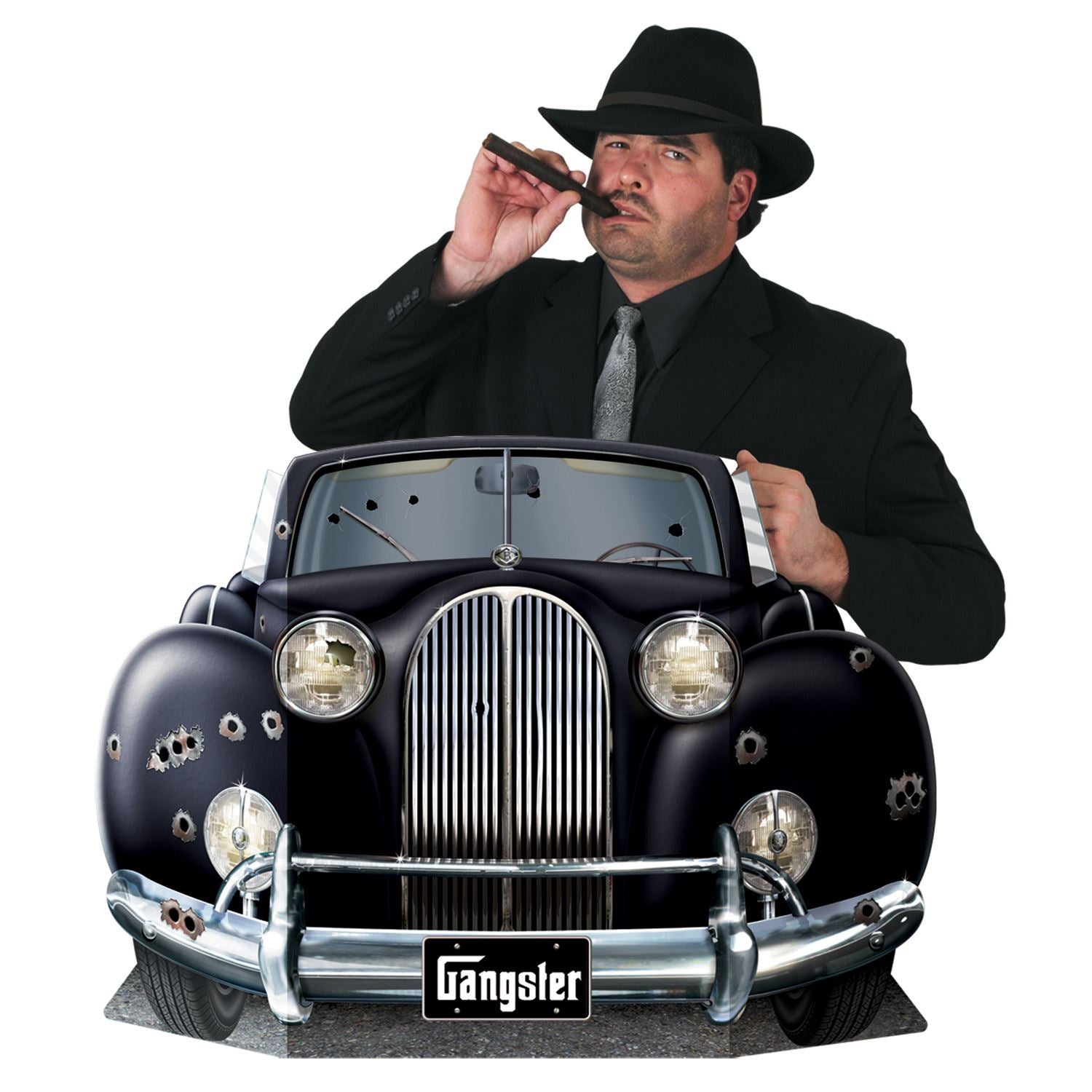 Beistle Gangster Car Photo Prop - 20's | Party Supply | Decoration