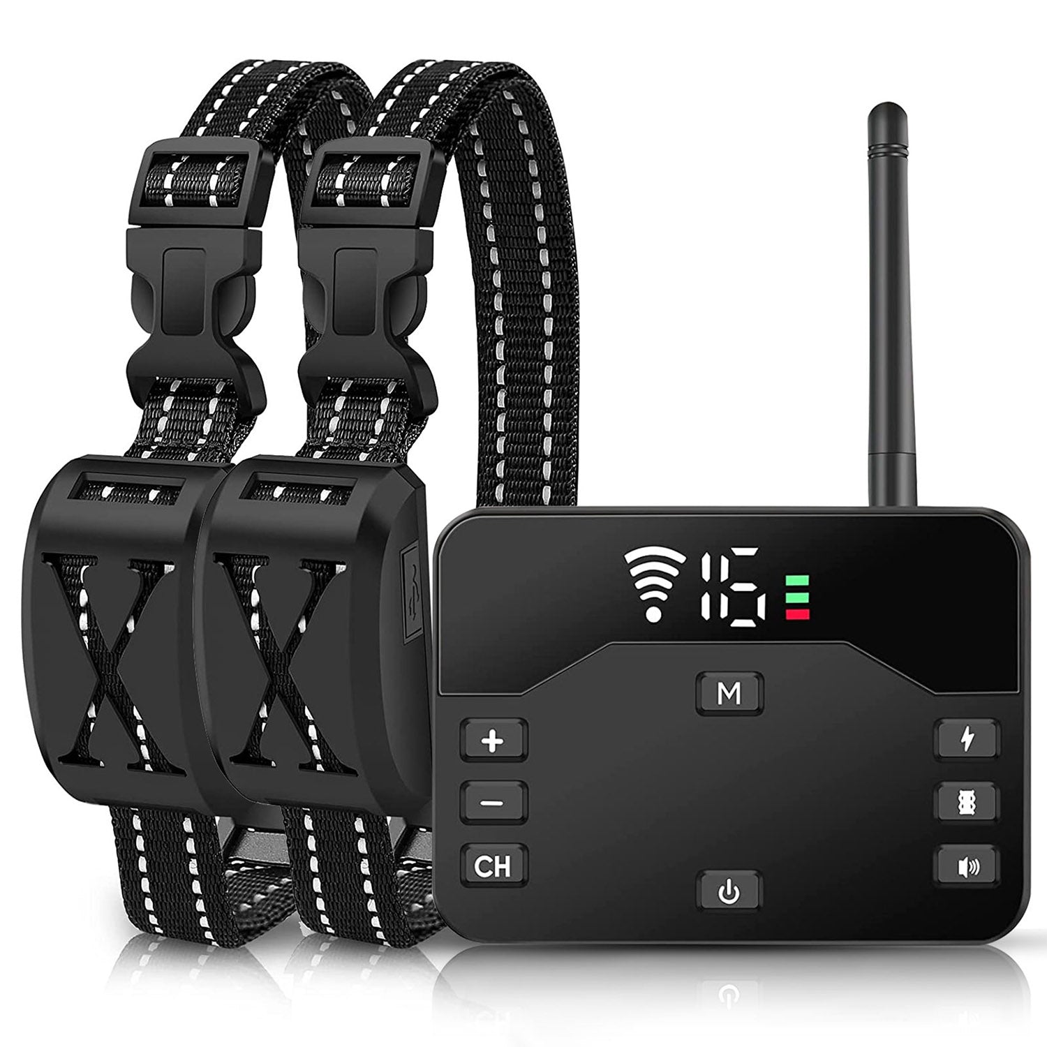 2 In 1 Wireless Electric Dog Fence Waterproof Pet Shock Boundary Containment