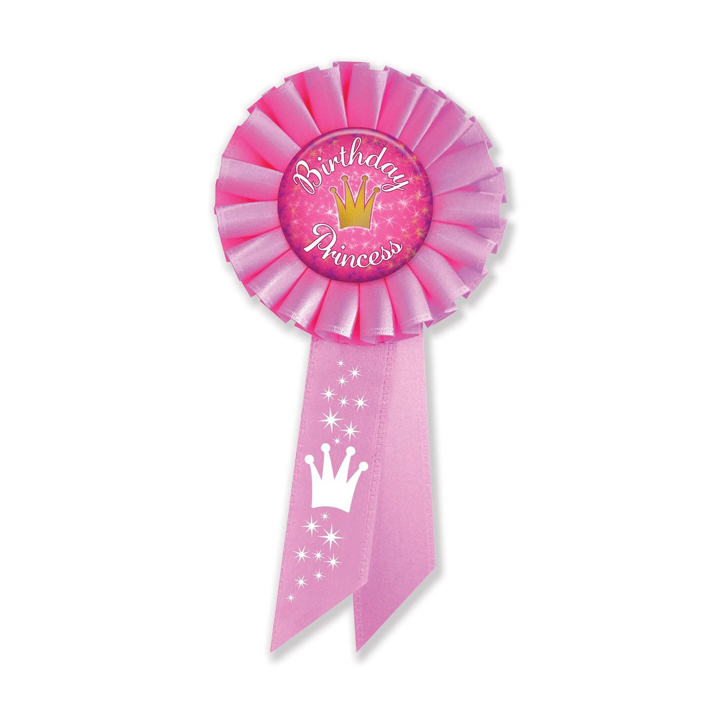 Beistle Birthday Princess Rosette | Party Supply | Decoration