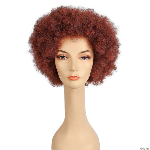 Discount Afro Wig | Red-Bright