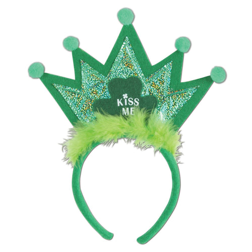Beistle Shamrock Tiara Headband - St. Patricks | Party Supply | Decoration
