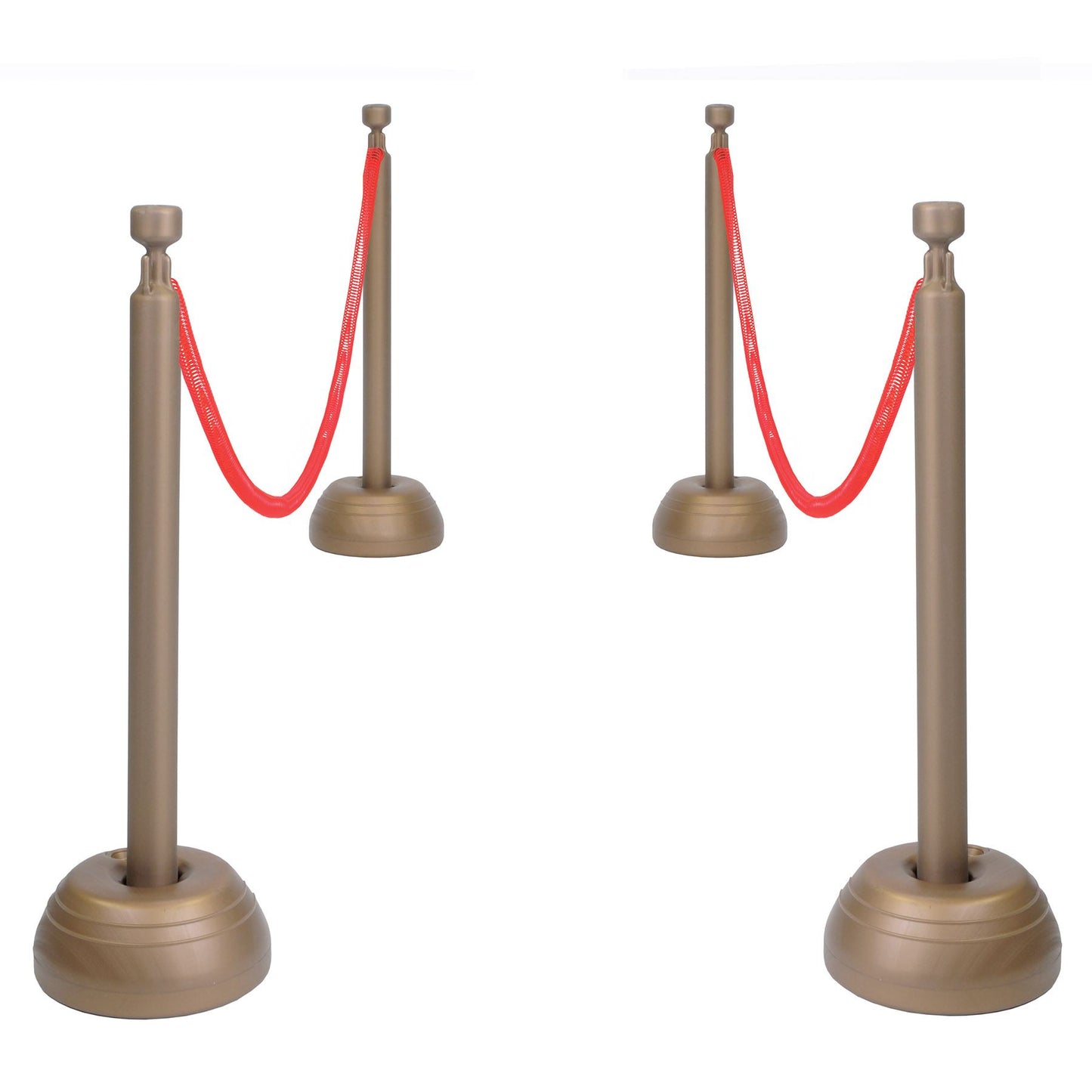 Beistle Red Rope Stanchion Set - Awards Night | Party Supply | Decoration