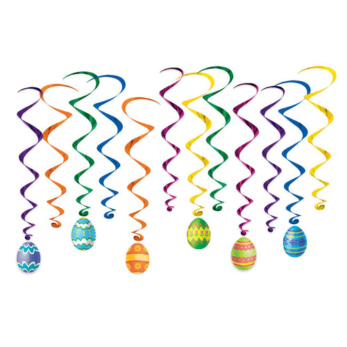 Beistle Easter Egg Whirls | Party Supply | Decoration