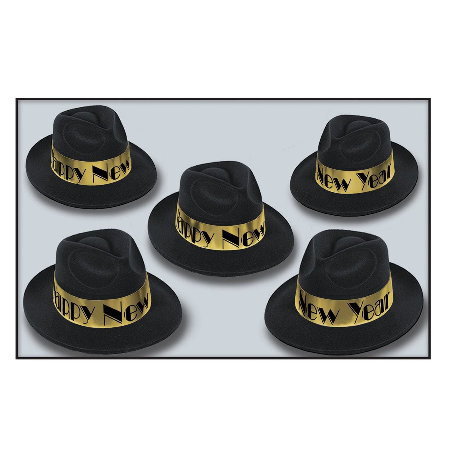 Beistle Gold Swing Fedora - New Years | Party Supply | Decoration