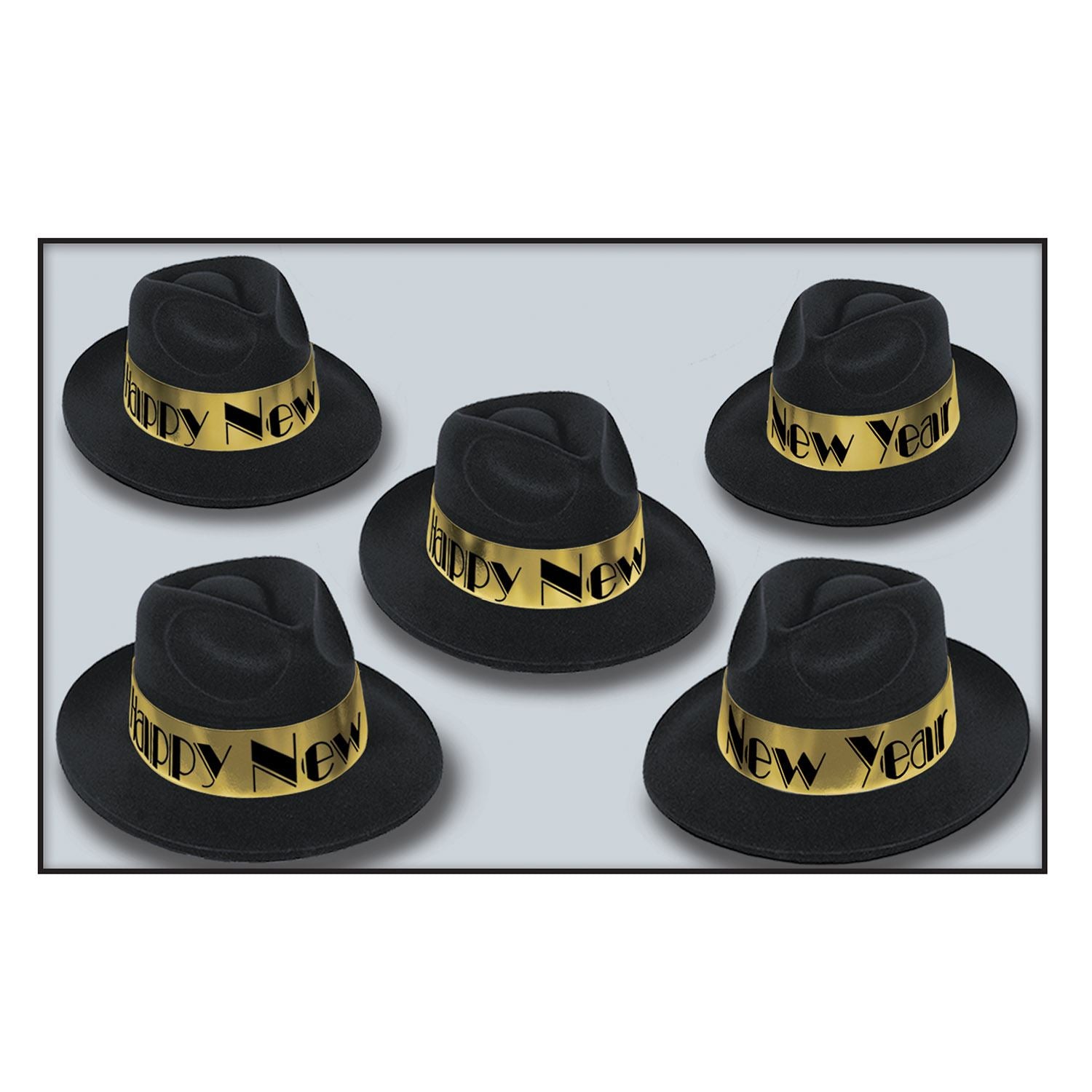 Beistle Gold Swing Fedora - New Years | Party Supply | Decoration