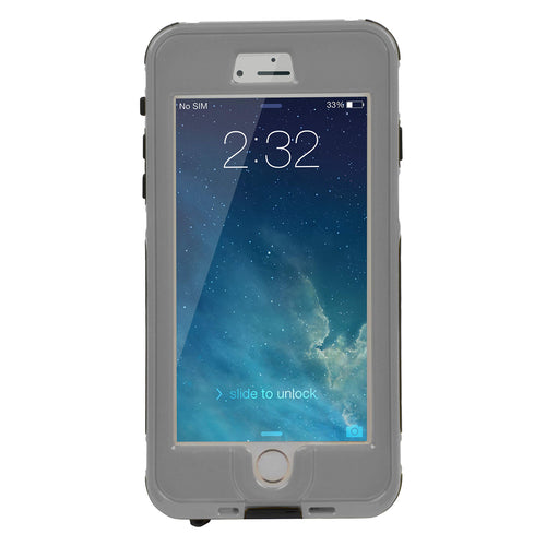 Rugged Water-proof Hybrid Full Cover Case For iPhone 6 Plus Cellphone & 0651