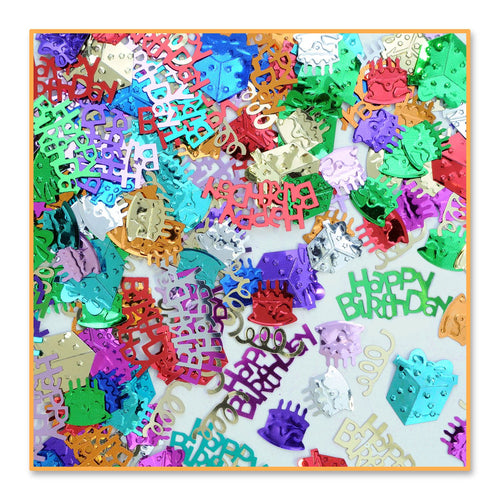 Beistle Birthday Bash Confetti | Party Supply | Decoration
