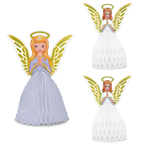 Beistle Vintage Christmas Angel Ctrpc Set - Christmas-Vintage | Party Supply