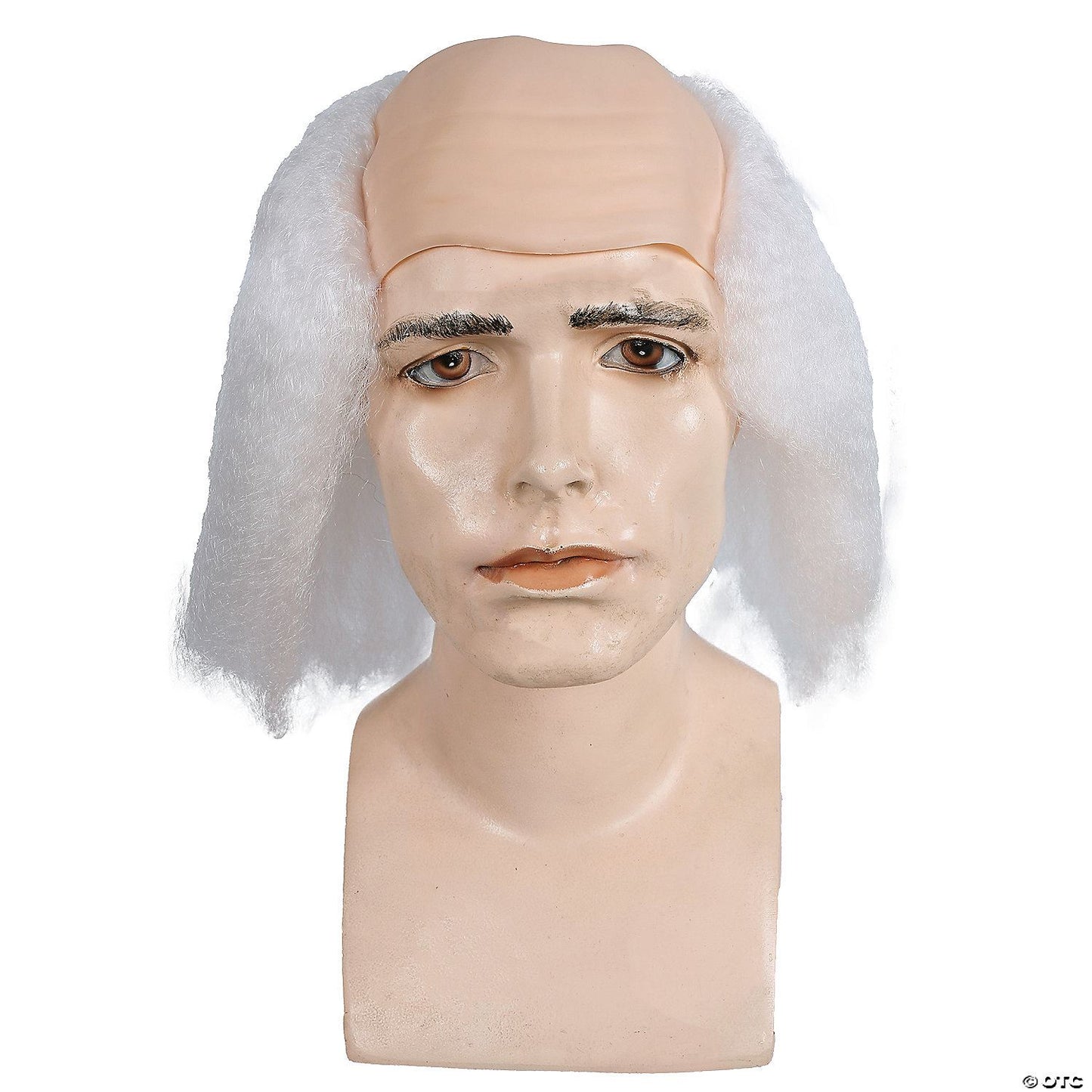 Adults White Bargain Bald Tramp Riff Wig