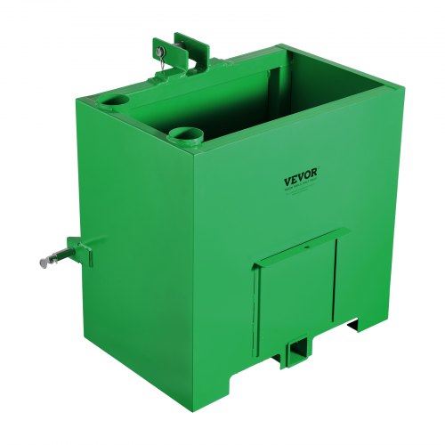 Ballast Box 3 Point Category 1 Tractor Heavy-Duty Thickened Hard Steel Green