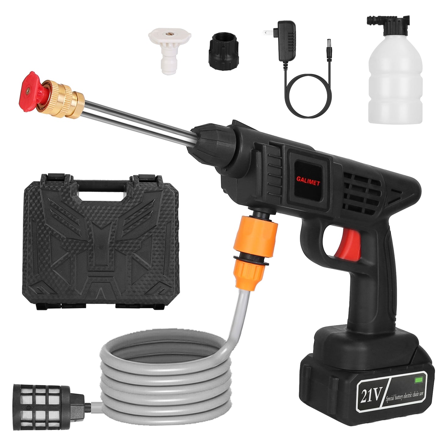 Cordless Pressure Washer Portable Electric Power Washer High Pressure Water
