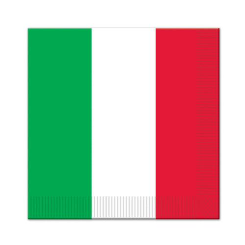 Beistle Red, White, and Green Lunch Napkins - Fiesta/Cinco de Mayo | Party