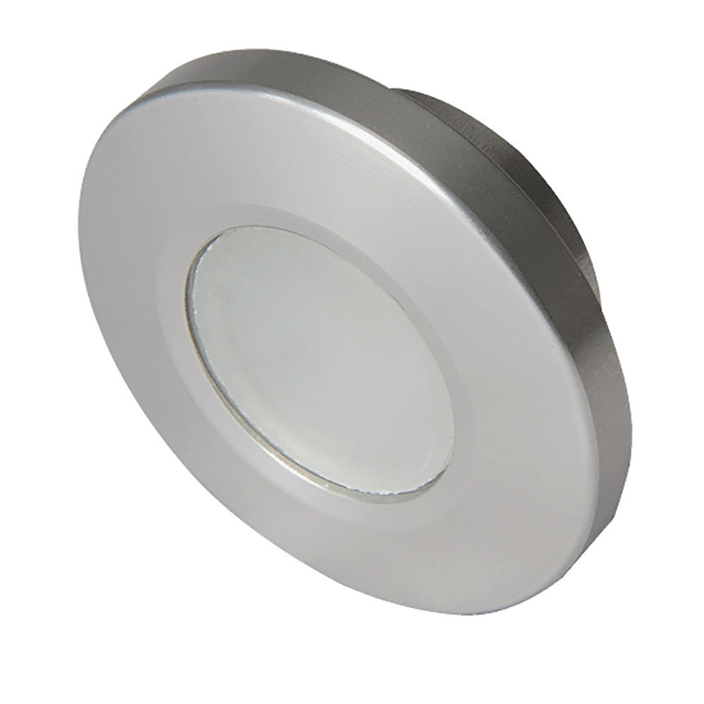Lumitec Orbit Spectrum Flush Mount Down Light - Brushed Housing - White Dimming Red/Blue Non-Dimming [112507]