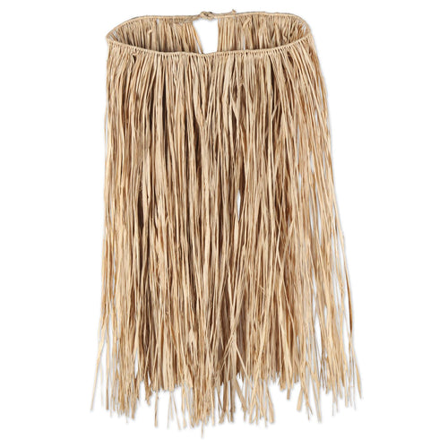 Beistle Value Raffia Hula Skirt (Adult Natural) - Luau | Party Supply