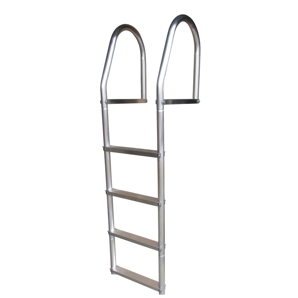 Dock Edge Fixed Eco - Weld Free Aluminum 4-Step Dock Ladder [DE2074F]