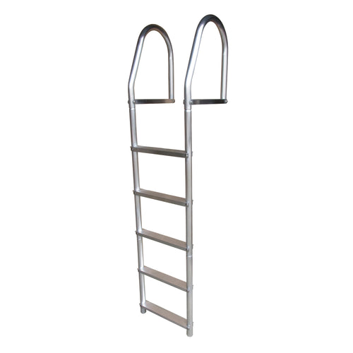 Dock Edge Fixed Eco - Weld Free Aluminum 5-Step Dock Ladder [DE2075F]