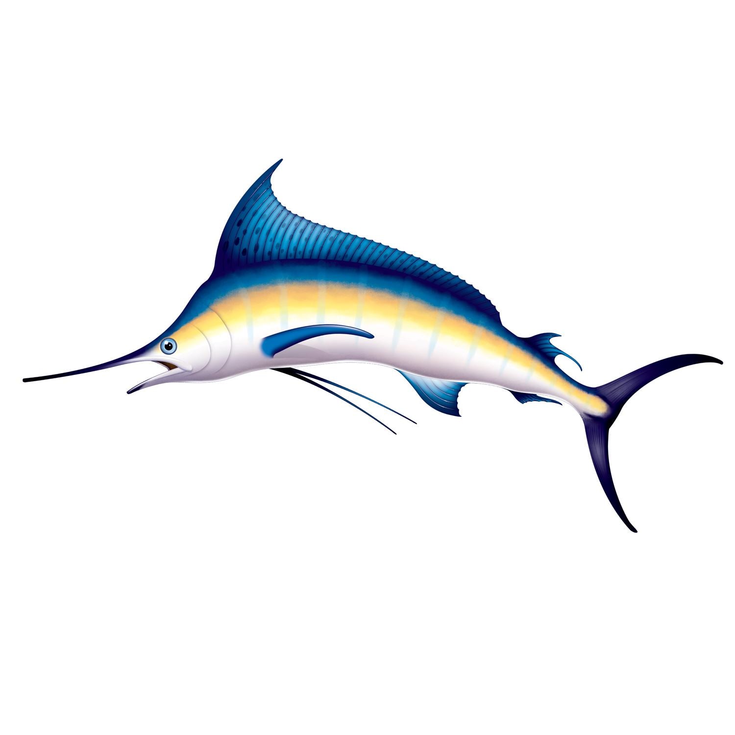 Beistle Giant Marlin Party Prop - Luau | Party Supply | Decoration