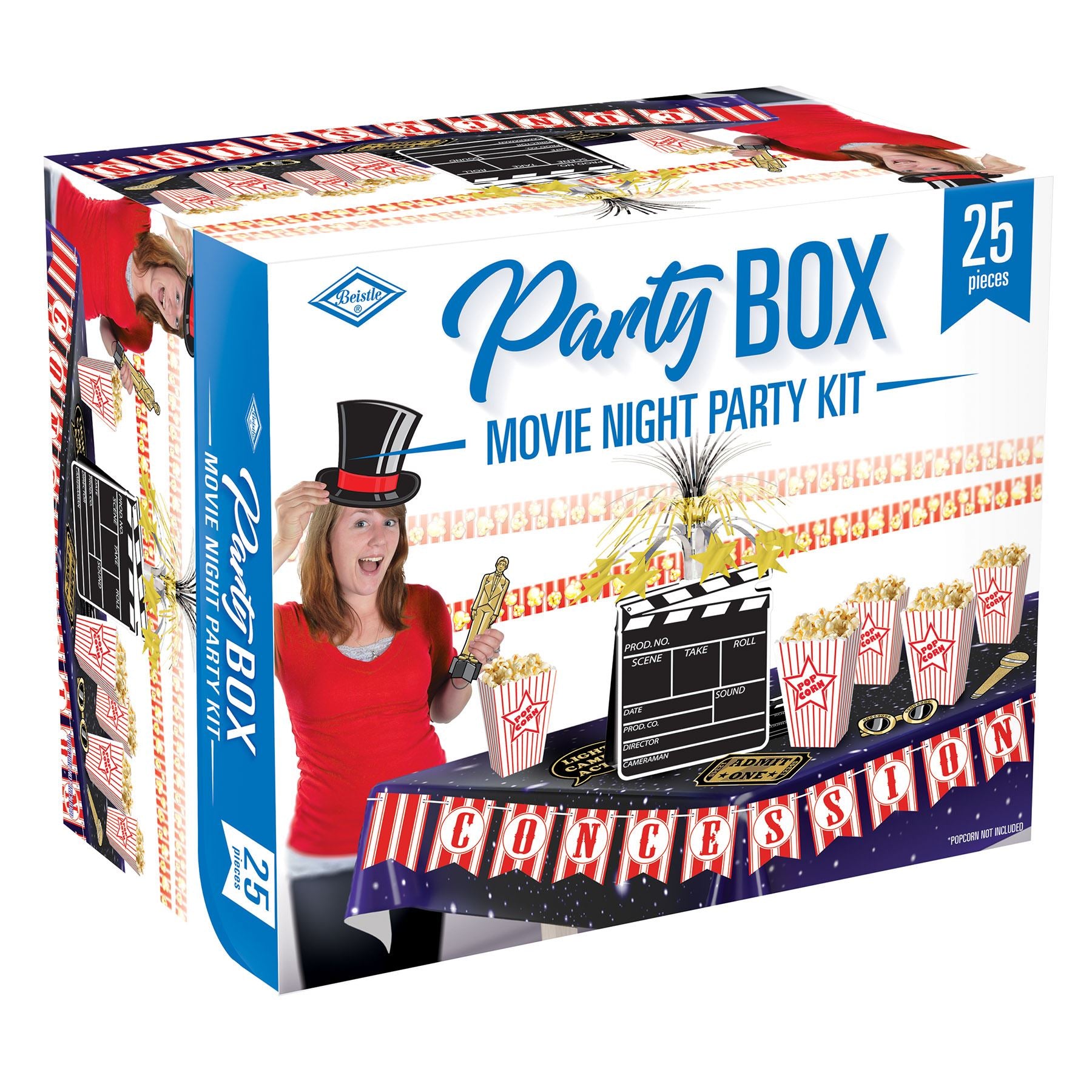 Beistle Movie Night Party Box - Awards Night | Party Supply | Decoration