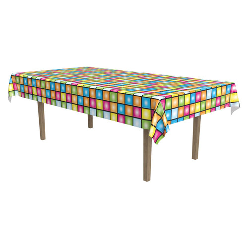 Beistle Disco Tablecover - 70's | Party Supply | Decoration