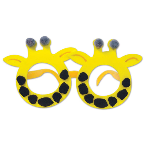 Beistle Giraffe Glasses - Jungle | Party Supply | Decoration
