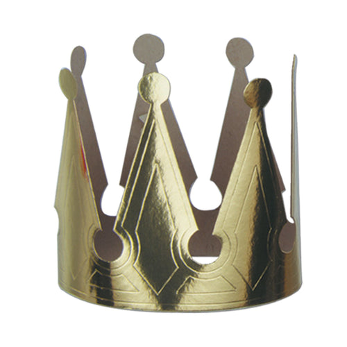 Beistle Gold Foil Kings Crown - General Occasion | Party Supply | Decoration