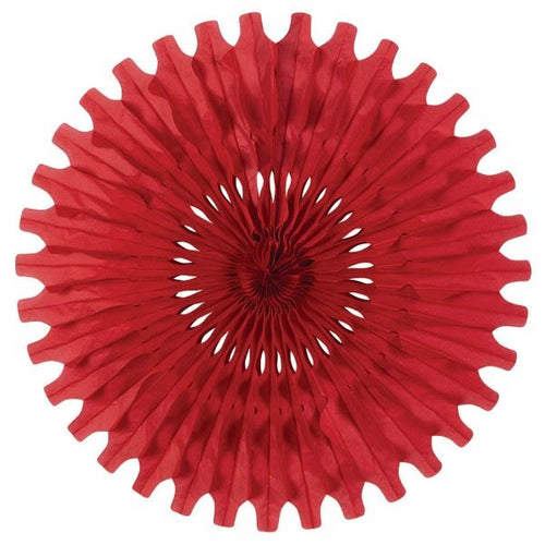 Beistle Red Art-Tissue Fan - General Occasion | Party Supply | Decoration