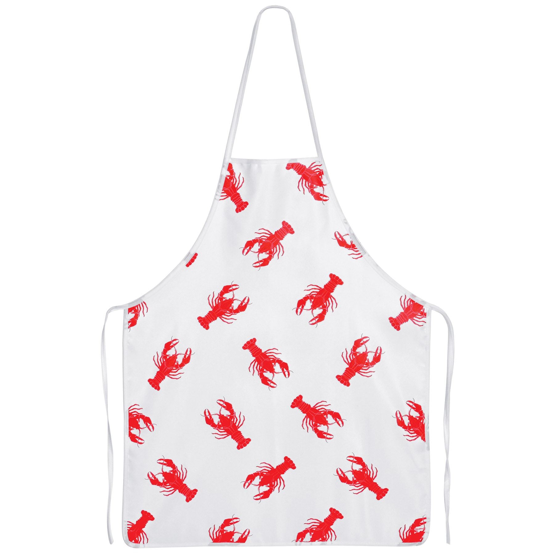 Beistle Crawfish Fabric Novelty Apron - Mardi Gras | Party Supply | Decoration