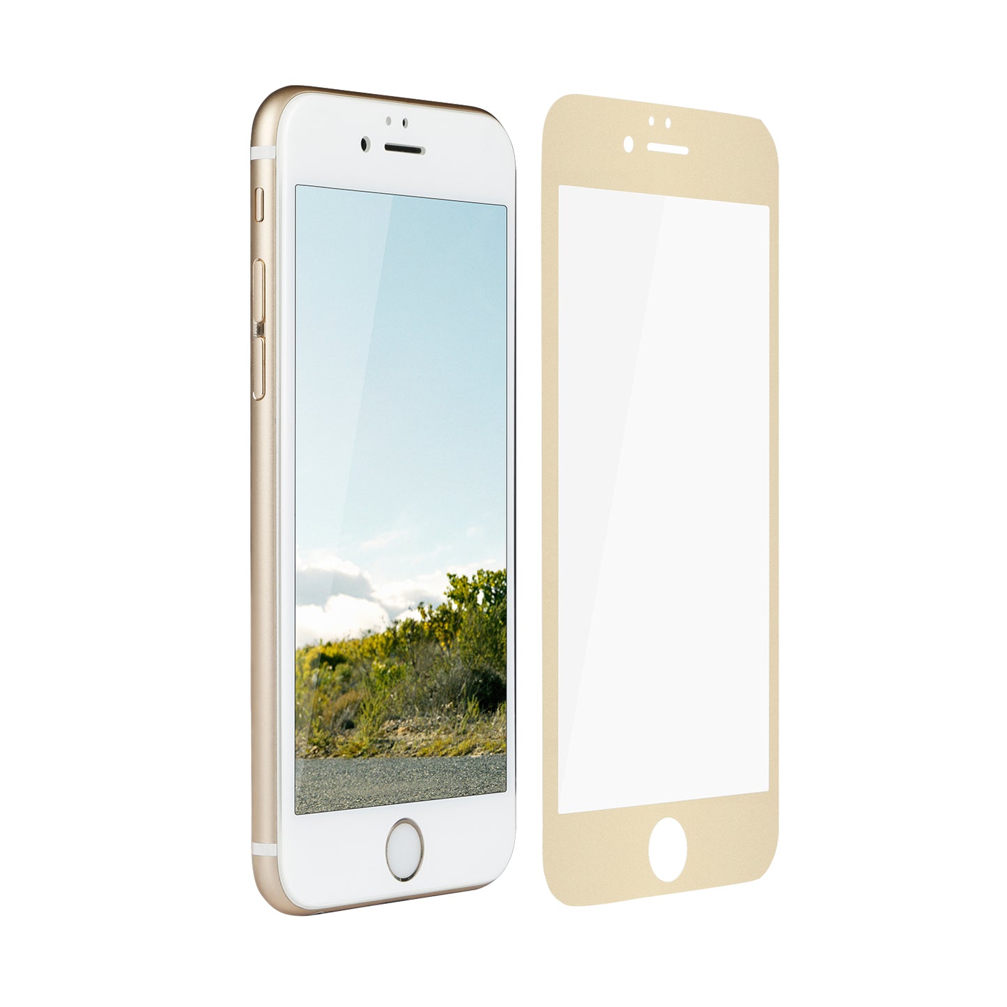 3D Curved Tempered Glass Full Cover Screen Protector for Apple iPhone 6s Pl 1183