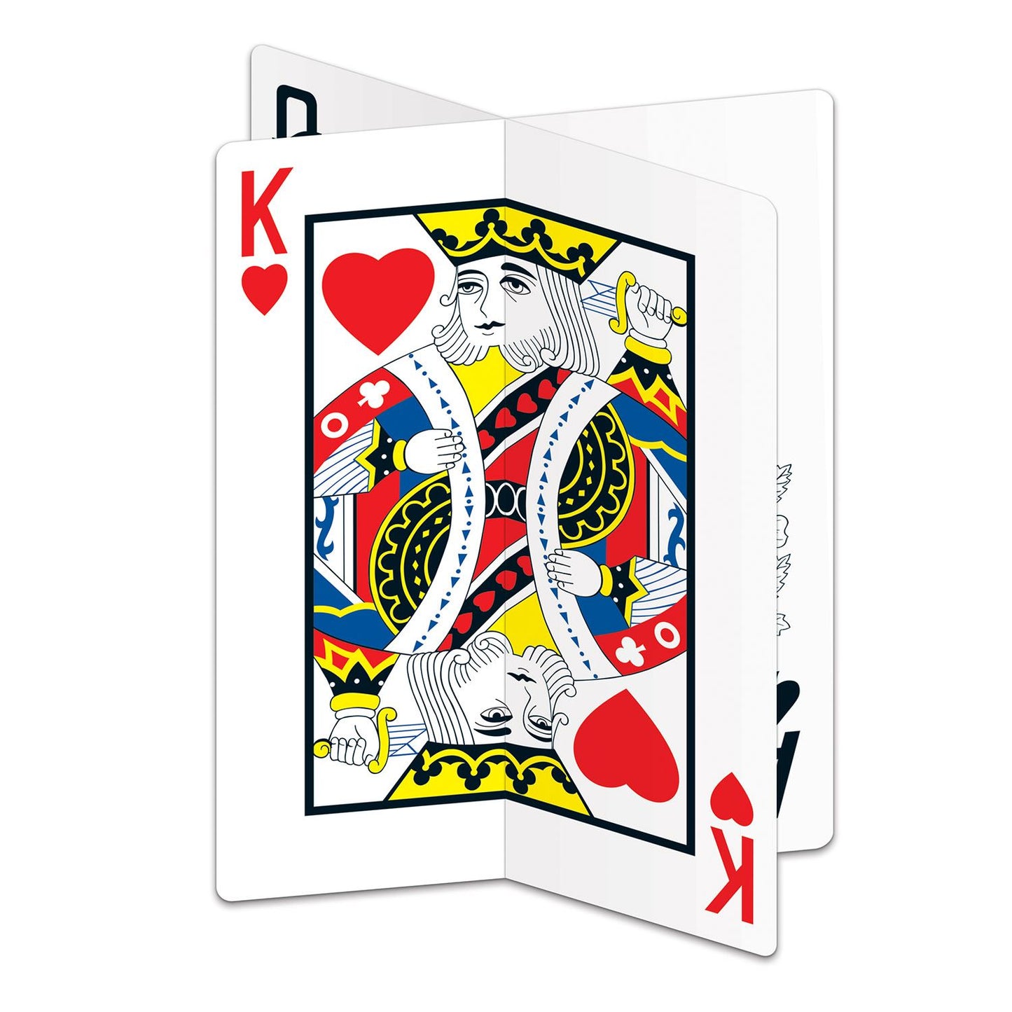 Beistle 3-D Playing Card Centerpiece - Casino | Party Supply | Decoration