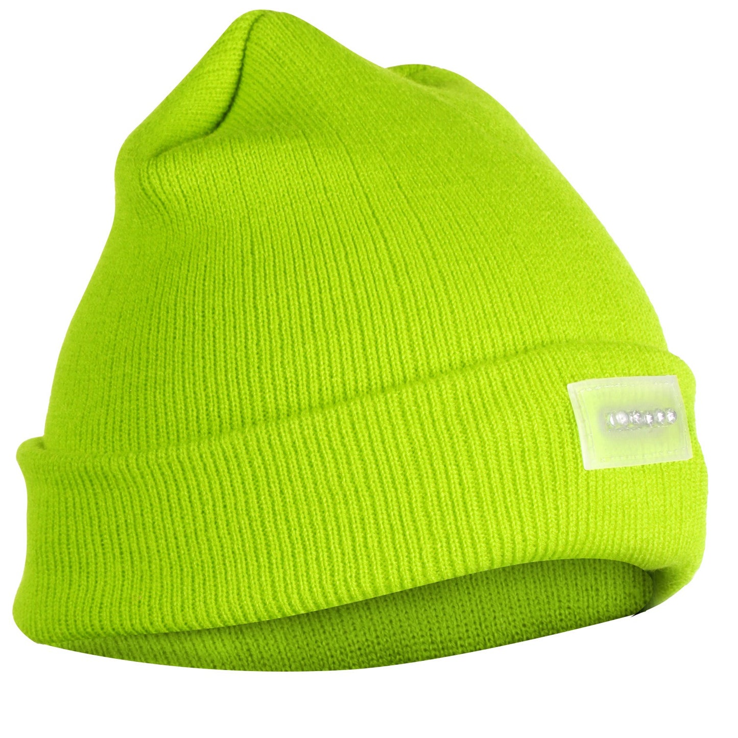 Unisex 5 LED Knitted Beanie Winter Warm Hat Camping Jogging Running Cap 0581